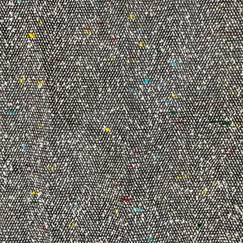 Talbots Tweed A-Line Skirt Womens 6 Grey Wool Confetti Dark Academia VTG Style - Picture 6 of 12